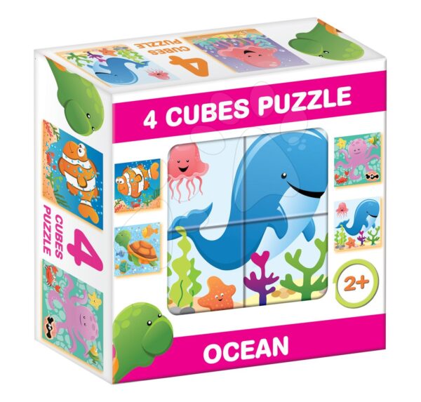 Dohány játékkockák óceán 599-7 gyerek játék webáruház - játék rendelés online Építőjátékok | Mesekockák