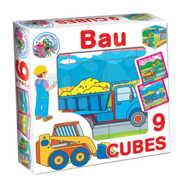 Dohány gyerek mesekockák autók 601-4 gyerek játék webáruház - játék rendelés online Építőjátékok | Mesekockák