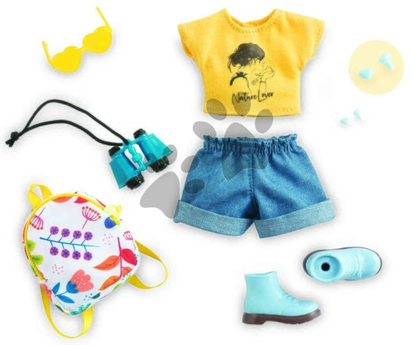 Ruha szett Nature & Adventure Dressing Room Corolle Girls 28 cm játékbabának 7 kiegészítő 4 évtől gyerek játék webáruház - játék rendelés online Játékbabák gyerekeknek | Játékbaba ruhák