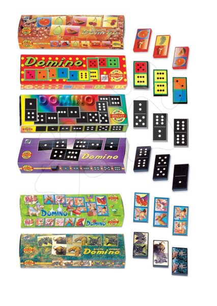 Dohány gyerek dominó különböző fajták 631 gyerek játék webáruház - játék rendelés online Puzzle és társasjátékok | Társasjátékok | Dominó és Lottó
