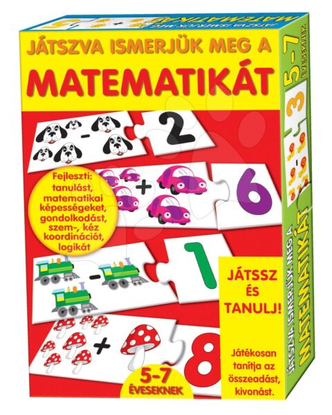 Dohány oktatójáték matematikával 636-4 gyerek játék webáruház - játék rendelés online Puzzle és társasjátékok | Társasjátékok | Gyerek társasjátékok