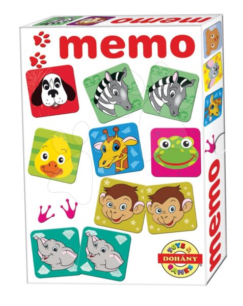 Dohány pexeso Állatok Memo játék 637-2 gyerek játék webáruház - játék rendelés online Puzzle és társasjátékok | Társasjátékok | Memóriajátékok