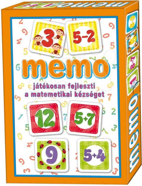 Dohány gyermek pexeso matematika 637-10 gyerek játék webáruház - játék rendelés online Puzzle és társasjátékok | Társasjátékok | Memóriajátékok