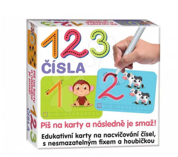 Oktatójáték Számok 123 Dohány cseh verzió 3 évtől gyerek játék webáruház - játék rendelés online Kreatív és didaktikus játékok | Rajzolás és festés