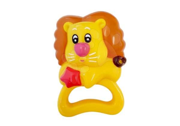 Csörgő kézbe TIMBO sárga oroszlán gyerek játék webáruház - játék rendelés online Kiárusítás