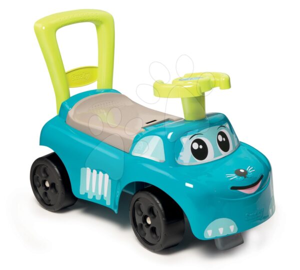 Smoby bébitaxi és járássegítő Auto Blue Ride-on 2in1 kék 720519 gyerek játék webáruház - játék rendelés online Járművek gyerekeknek | Bébitaxik | Bébitaxik 10 hónapos kortól