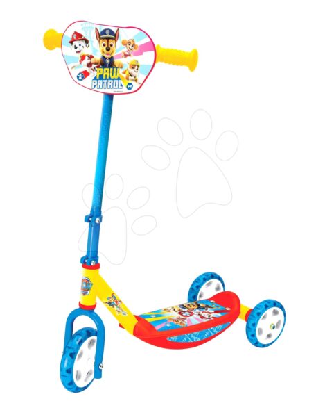 Roller Paw Patrol Smoby háromkerekű 67/70 cm állítható kormány csúszásmentes gyerek játék webáruház - játék rendelés online Járművek gyerekeknek | Rollerek | Háromkerekű rollerek