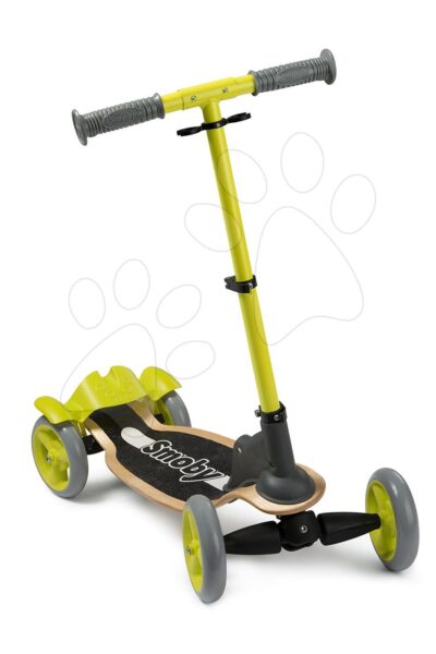 Fa négykerekű roller Wooden Scooter Smoby intuití vezérléssel és magasságilag állítható 5 évtől gyerek játék webáruház - játék rendelés online Járművek gyerekeknek | Rollerek | Hullámzó rollerek