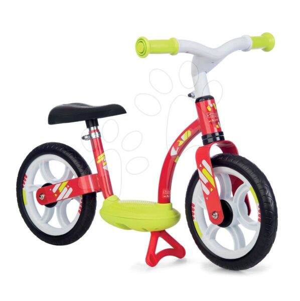 Smoby tanulóbicikli Balance Bike Comfort Red fémszerkezettel és magasságilag állítható üléssel 770122 gyerek játék webáruház - játék rendelés online Járművek gyerekeknek | Bébitaxik | Bébitaxik 18 hónapos kortól