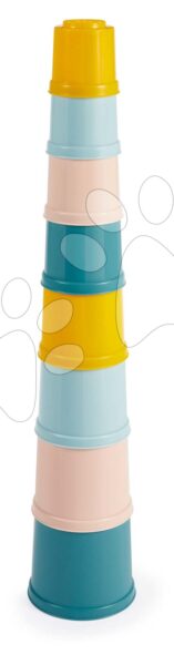Készségfejlesztő torony BB AbricK Écoiffier 8 színes csésze legkisebbeknek 6 hó-tól gyerek játék webáruház - játék rendelés online Bébijátékok | Érzékek és motorika fejlesztése   | Motorikafejlesztő játékok