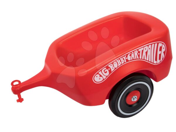 BIG pótkocsi 01300 piros gyerek játék webáruház - játék rendelés online Járművek gyerekeknek | Bébitaxik | Bébitaxi tartozékok
