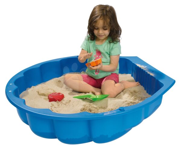 Homokozó kagyló Watershell Blue BIG vízre és homokra 100 literes kék 88*88*20 cm 12 hó-tól gyerek játék webáruház - játék rendelés online Kerti játékok  | Homokozók | Homokozók gyerekeknek