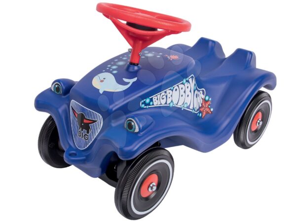 BIG bébitaxi kisautó Ocean Bobby Car Classic dudával 56109 kék gyerek játék webáruház - játék rendelés online Járművek gyerekeknek | Bébitaxik | Bébitaxik 12 hónapos kortól