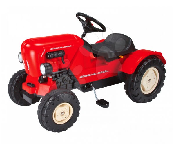 BIG pedálos traktor Porsche 56560 piros gyerek játék webáruház - játék rendelés online Járművek gyerekeknek | Gyermekjárművek | Pedálos gyermekjárművek