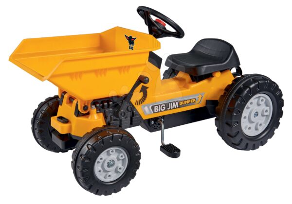 Traktor billenőplatóval Jim Dumper BIG mozgó részekkel és láncmeghajtással gyerek játék webáruház - játék rendelés online Járművek gyerekeknek | Gyermekjárművek | Pedálos gyermekjárművek