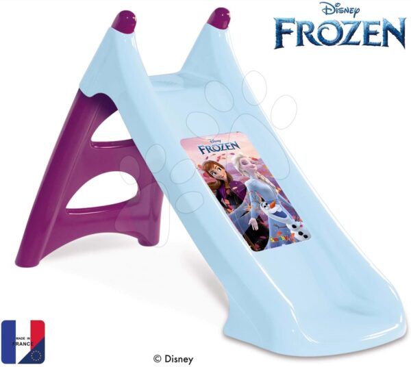 Csúszda vízzel Frozen XS Slide Smoby csúszófelület 90 cm UV védelemmel és vízre köthető 24 hó gyerek játék webáruház - játék rendelés online Csúszdák | Csúszdák gyerekeknek