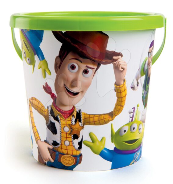 Vödör Toy Story Smoby (magassága 17 cm) 18 hó-tól gyerek játék webáruház - játék rendelés online Kerti játékok  | Homokozó játékok | Homokozó vödrök