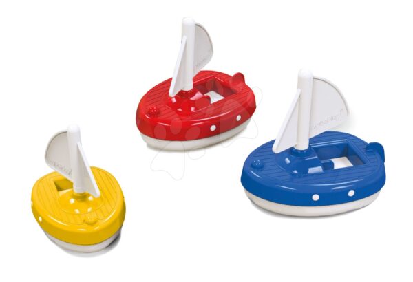 AquaPlay gyerek vitorlás hajó Regatta 0280 piros/kék/sárga gyerek játék webáruház - játék rendelés online Vízi pályák | Vízi pálya kiegészítők