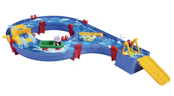 Vízi pálya AquaPlay Amphieset vízi turbinával és Wilma vízilóval a kétéltűn gyerek játék webáruház - játék rendelés online Vízi pályák | Vízi pályák gyerekeknek