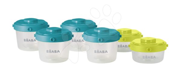 Beaba szett 6 ételtároló doboz 6 Clip 60 ml és 120 ml 912481 gyerek játék webáruház - játék rendelés online Babakellékek | Babaetetés és szoptatás | Élelmiszer tárolók és dobozok