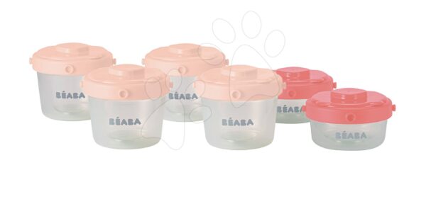Beaba szett ételtároló doboz Clip 1st age 912596 rózsaszín gyerek játék webáruház - játék rendelés online Babakellékek | Babaetetés és szoptatás | Élelmiszer tárolók és dobozok