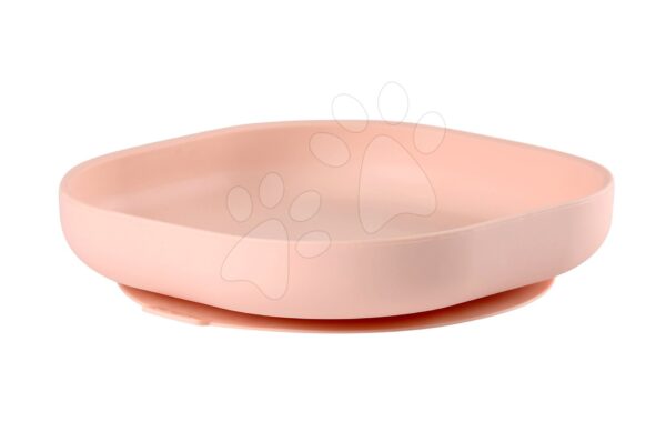 Beaba babatanyer szilikonból 913431 rózsaszín gyerek játék webáruház - játék rendelés online Babakellékek | Babaetetés és szoptatás | Babaétkezési eszközök  | Tányérok és tálkák