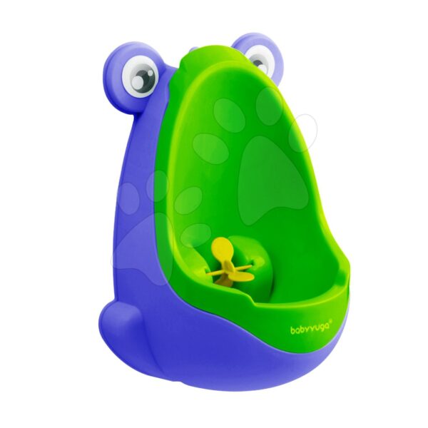 BabyYuga piszoár Béka kékes-zöld 990147 gyerek játék webáruház - játék rendelés online Babakellékek | Gyermekápolás | Bilik és wc-szűkítők