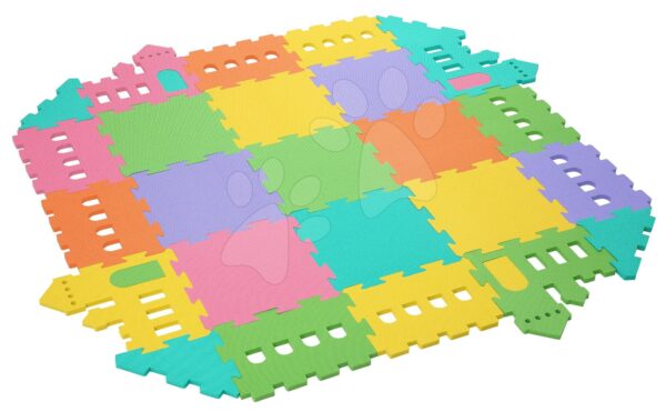 Lee Chyun habszivacs puzzle Vár táskában 957 pasztelszínű gyerek játék webáruház - játék rendelés online Bébijátékok | Szőnyeg puzzle babáknak