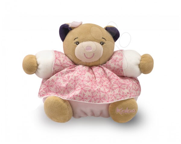 Kaloo plüss maci Petite Rose-Pretty Chubby Bear 969861 rózsaszín gyerek játék webáruház - játék rendelés online Plüssjátékok | Plüssmacik