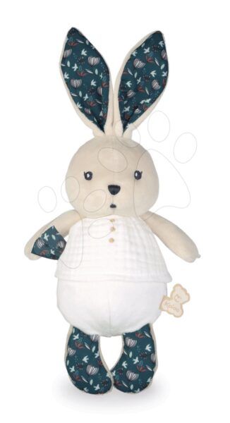 Rongy nyuszkó Nature Rabbit Doll K'doux Kaloo fehér 25 cm puha alapanyagból 0 hó-tól gyerek játék webáruház - játék rendelés online Plüssjátékok | Plüssnyuszik