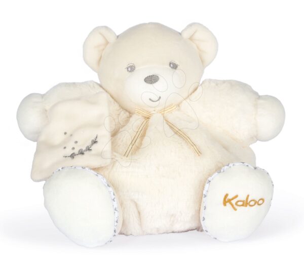 Plüss mackó Chubby Bear Cream Perle Kaloo krémszínű 25 cm pihe-puha anyagból 0 hó-tól gyerek játék webáruház - játék rendelés online Plüssjátékok | Plüssmacik