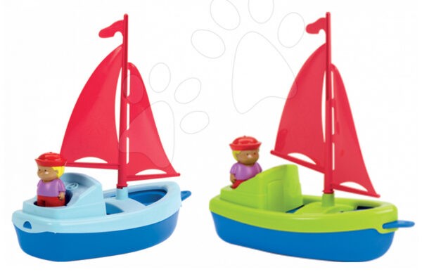 Écoiffier vitorlás tengerésszel M15145 piros/sárga gyerek játék webáruház - játék rendelés online Kerti játékok  | Sport és kerti játékok | Strandjátékok | Játék hajók és csónakok