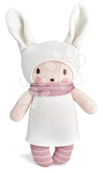 Kötött játékbaba rózsaszín Baby Baba Knitted Doll Threadbear 24 cm puha pamutból ajándékcsomagolásban 0 hó-tól gyerek játék webáruház - játék rendelés online Játékbabák gyerekeknek | Játékbabák kislányoknak | Rongybabák