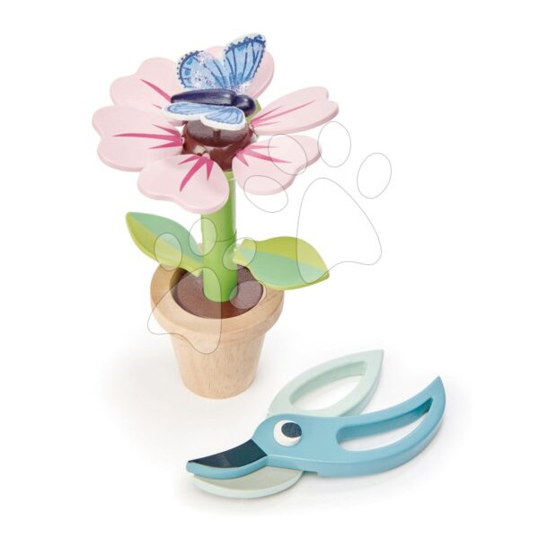 Fa virág virágcserépben Blossom Flowerpot Tender Leaf Toys darabjaira szedhető
