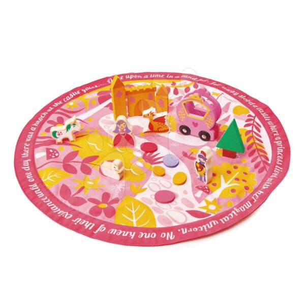 Fa birodalom hercegnővel Fairy tale Story Bag Tender Leaf Toys kerek vászontáskán királyság motívummal gyerek játék webáruház - játék rendelés online Fa gyerekjátékok |  Készségfejlesztő fajátékok