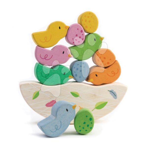 Fa libikóka madarkákkal Rocking Baby Bird Tender Leaf Toys 6 madár és 5 tojás 18 hó-tól gyerek játék webáruház - játék rendelés online Fa gyerekjátékok |  Készségfejlesztő fajátékok