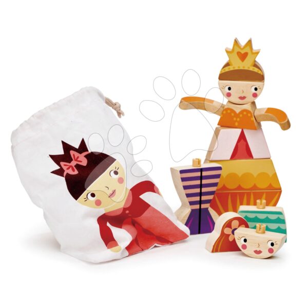 Hercegnők és tündérek kirakós Princesses and Mermaids Tender Leaf Toys 15 darabos készlet vászon zsákban gyerek játék webáruház - játék rendelés online Fa gyerekjátékok |  Készségfejlesztő fajátékok