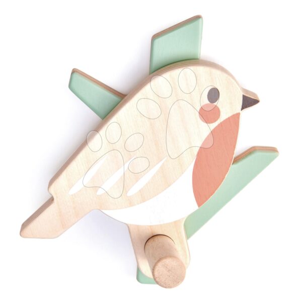 Fa ruhaakasztó gyerekeknek Forest Coat hook Tender Leaf Toys madárka az ágon gyerek játék webáruház - játék rendelés online Fa gyerekjátékok | Fa gyerekbútor