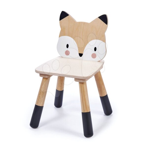 Fa kisszék róka Forest Fox Chair Tender Leaf Toys gyerekeknek 3 évtől gyerek játék webáruház - játék rendelés online Fa gyerekjátékok | Fa gyerekbútor