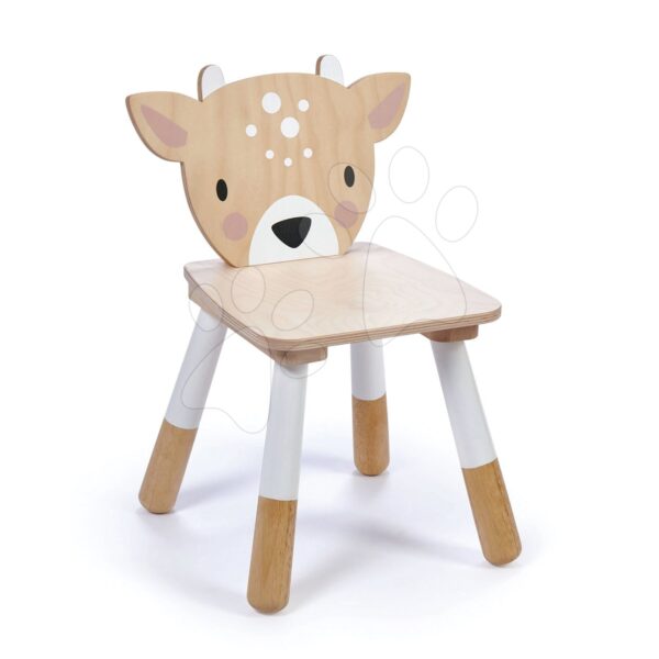 Fa kisszék őzike Forest Deer Chair Tender Leaf Toys gyerekeknek 3 évtől gyerek játék webáruház - játék rendelés online Fa gyerekjátékok | Fa gyerekbútor