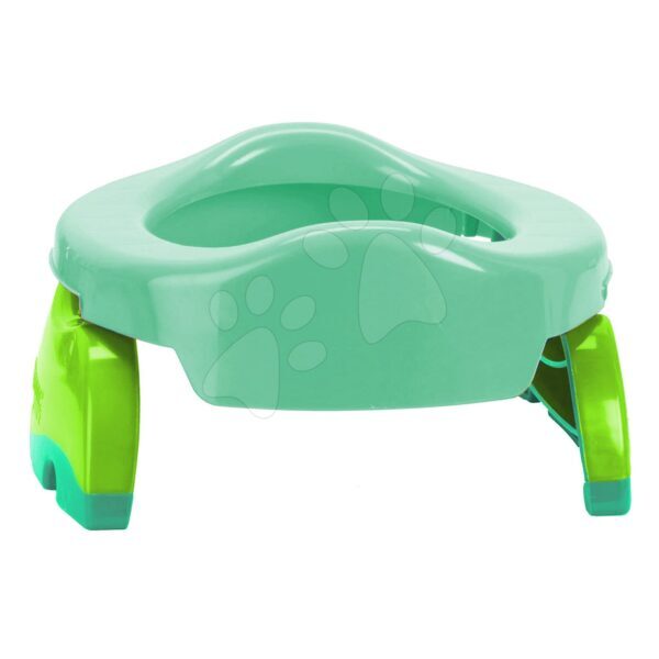 Utazó bili/ WC szűkítő Potette Plus 2in1 Teal Kalencom zöld + 3 db eldobható zacskó és utazótáska 15 hó-tól gyerek játék webáruház - játék rendelés online Babakellékek | Gyermekápolás | Bilik és wc-szűkítők