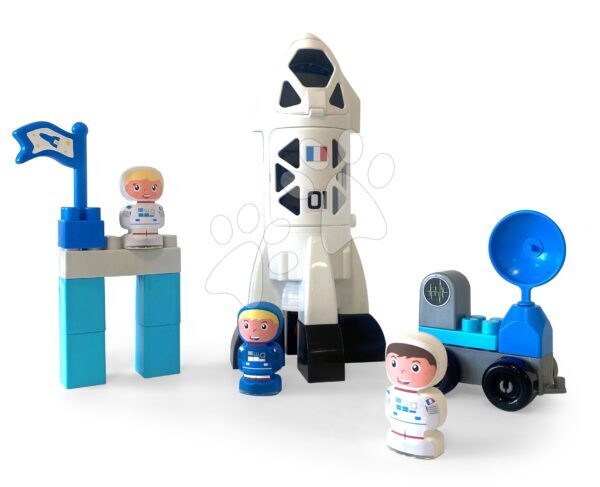 Építőjáték űrhajó Abrick Écoiffier 3 figurával és kisautóval 18 hó-tól gyerek játék webáruház - játék rendelés online Építőjátékok | Abrick építőkockák