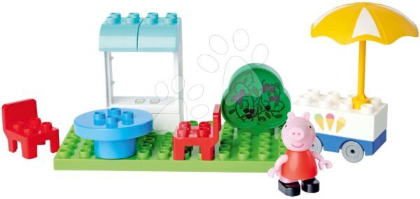 Építőjáték Peppa Pig Basic Set PlayBig Bloxx BIG cukrászda figurával 1