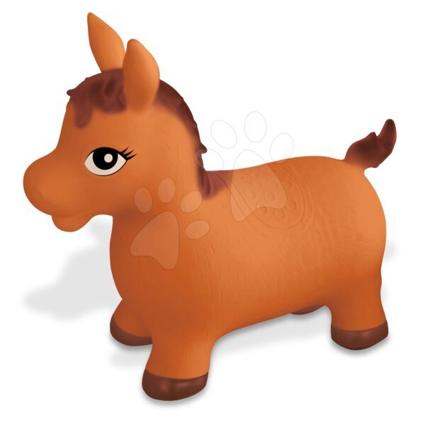 Ugráló lovacska Horse Ride on Mondo gumiból barna 18 hó-tól gyerek játék webáruház - játék rendelés online Kerti játékok  | Sport és kerti játékok | Rekreációs sport | Ugrálólabdák és ugráló figurák