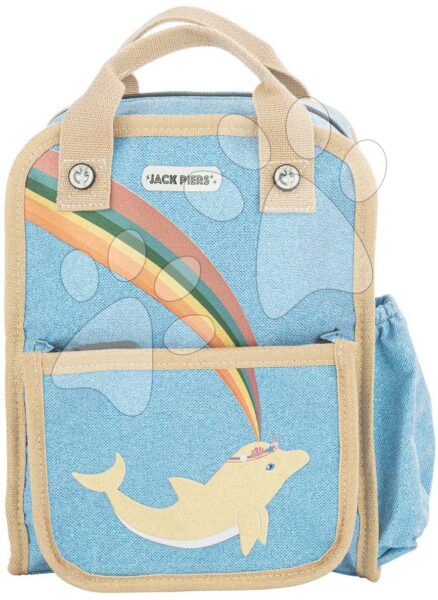 Iskolai hátizsák Backpack Amsterdam Small Dolphin Jack Piers kicsi ergonomikus luxus kivitel 2 évtől  23*28*11 cm gyerek játék webáruház - játék rendelés online Kreatív és didaktikus játékok | Iskolai kellékek | Iskolai hátizsákok
