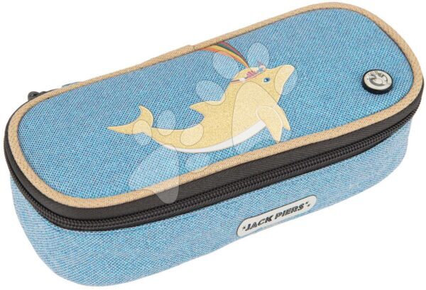 Tolltartó Pencil Case Dolphin Jack Piers ergonomikus luxus kivitel 2 évtől 20*6*9 cm gyerek játék webáruház - játék rendelés online Kreatív és didaktikus játékok | Iskolai kellékek | Iskolai tolltartók