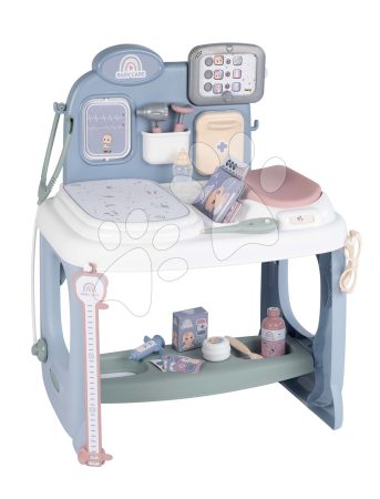 Orvosi vizsgáló pult Baby Care Center Smoby elektronikus 24 kiegészítővel hanggal és fénnyel gyerek játék webáruház - játék rendelés online Játékbabák gyerekeknek | Babaházak