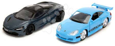 Kisautók Brian Porsche 911 GT3 RS és Shaw´s McLaren 720S Fast & Furious Twin Pack Jada fém nyitható részekkel hossza 13 cm 1:32 gyerek játék webáruház - játék rendelés online Játékautók és szimulátorok | Játékautók és járművek