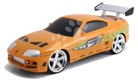 Kisautó távirányítós RC Brian's Toyota Fast & Furious Jada narancs hossza 18