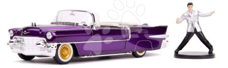 Kisautó Cadillac Eldorado 1956 Jada fém nyitható részekkel és Elvis Presley figurával hossza 20 cm 1:24 gyerek játék webáruház - játék rendelés online Játékautók és szimulátorok | Játékautók és járművek